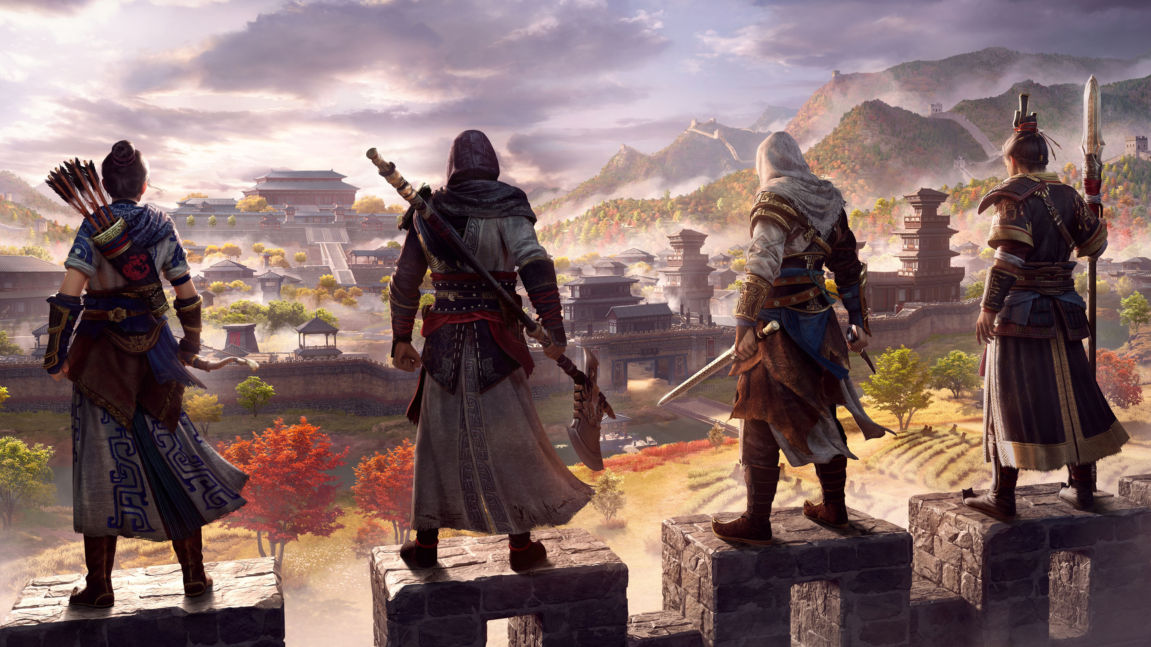 刺客信条,中国,长城,武器