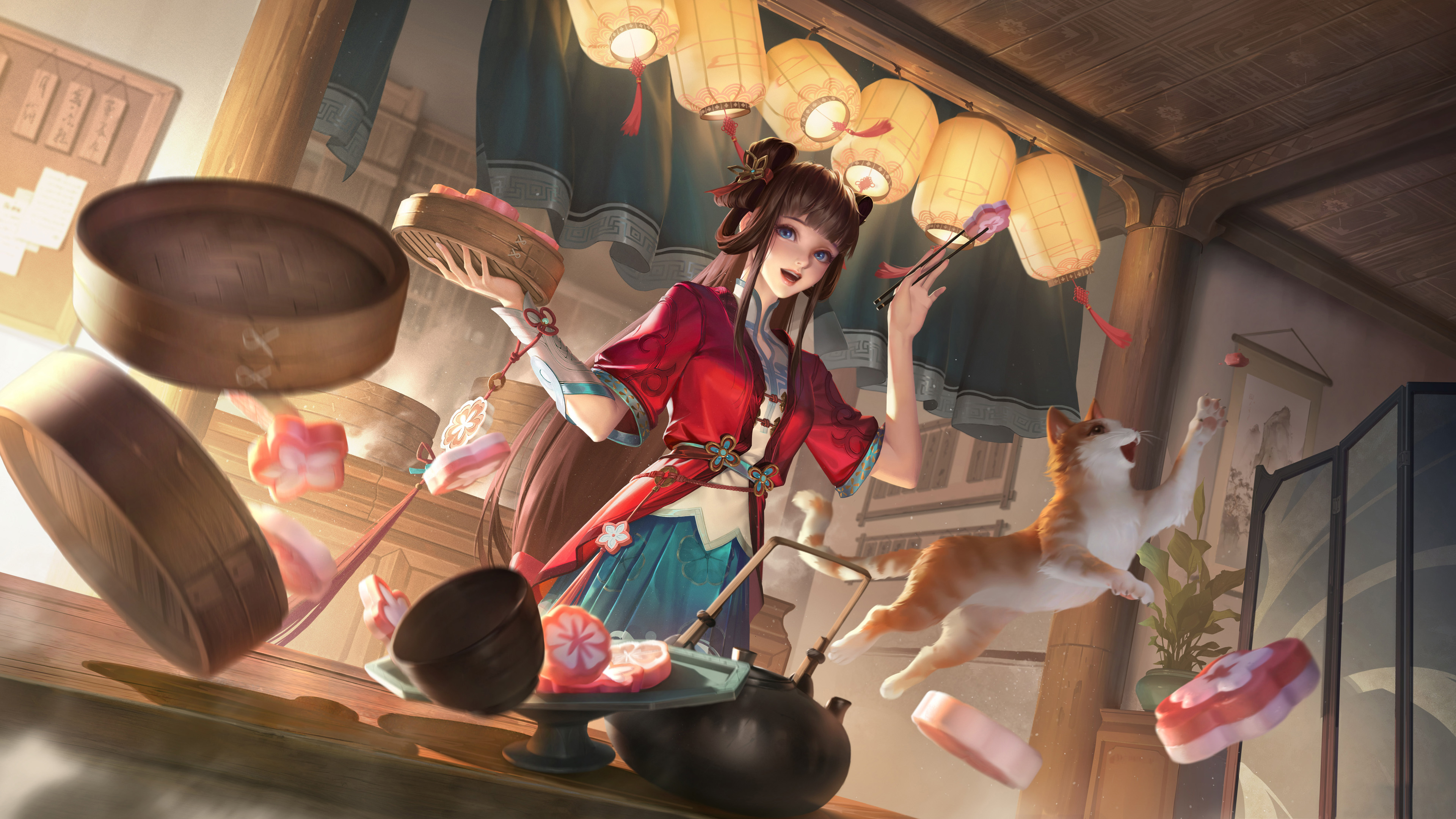 王者荣耀,西施,玲珑珍味