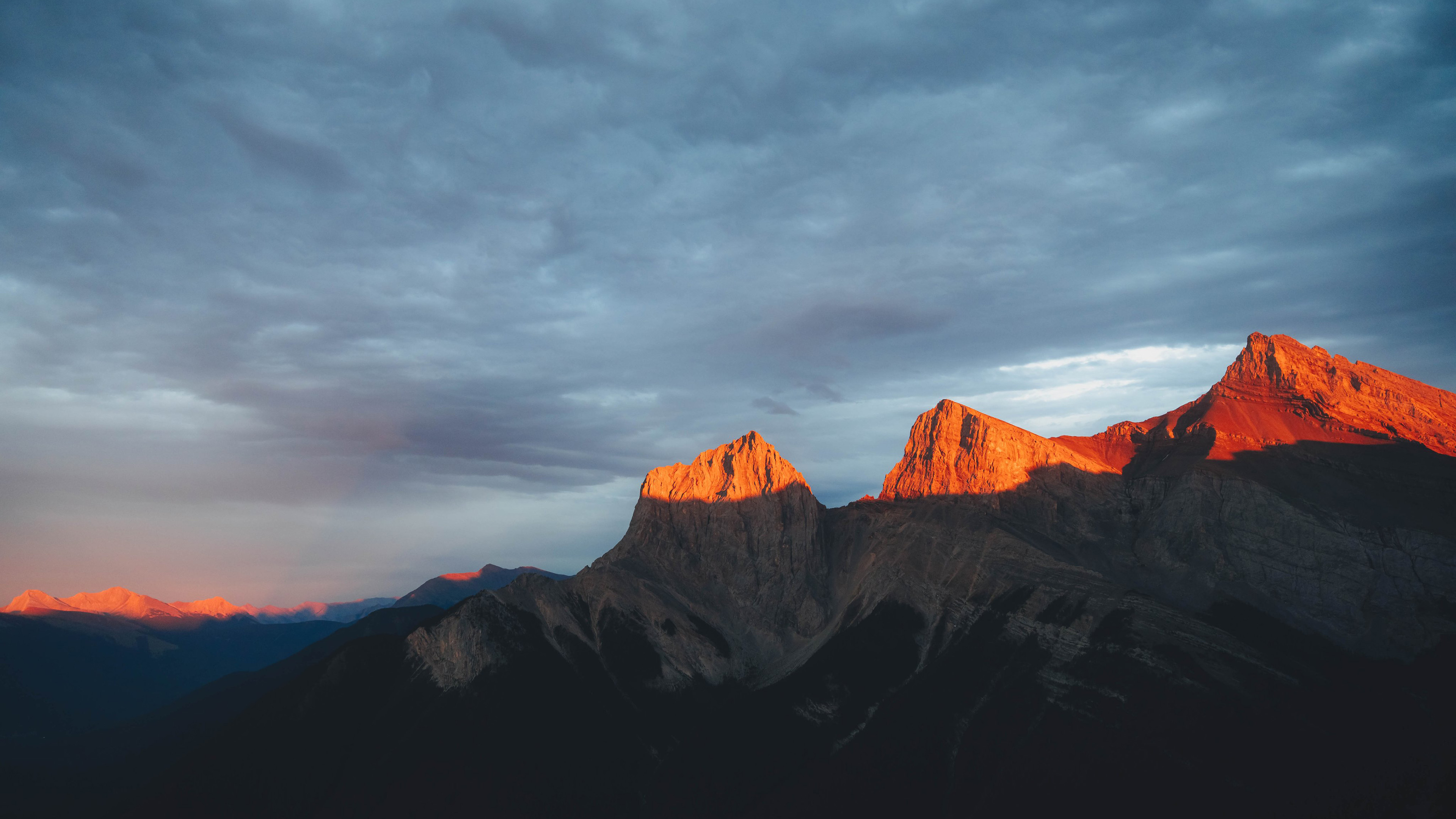 自然风光,山峰,阳光