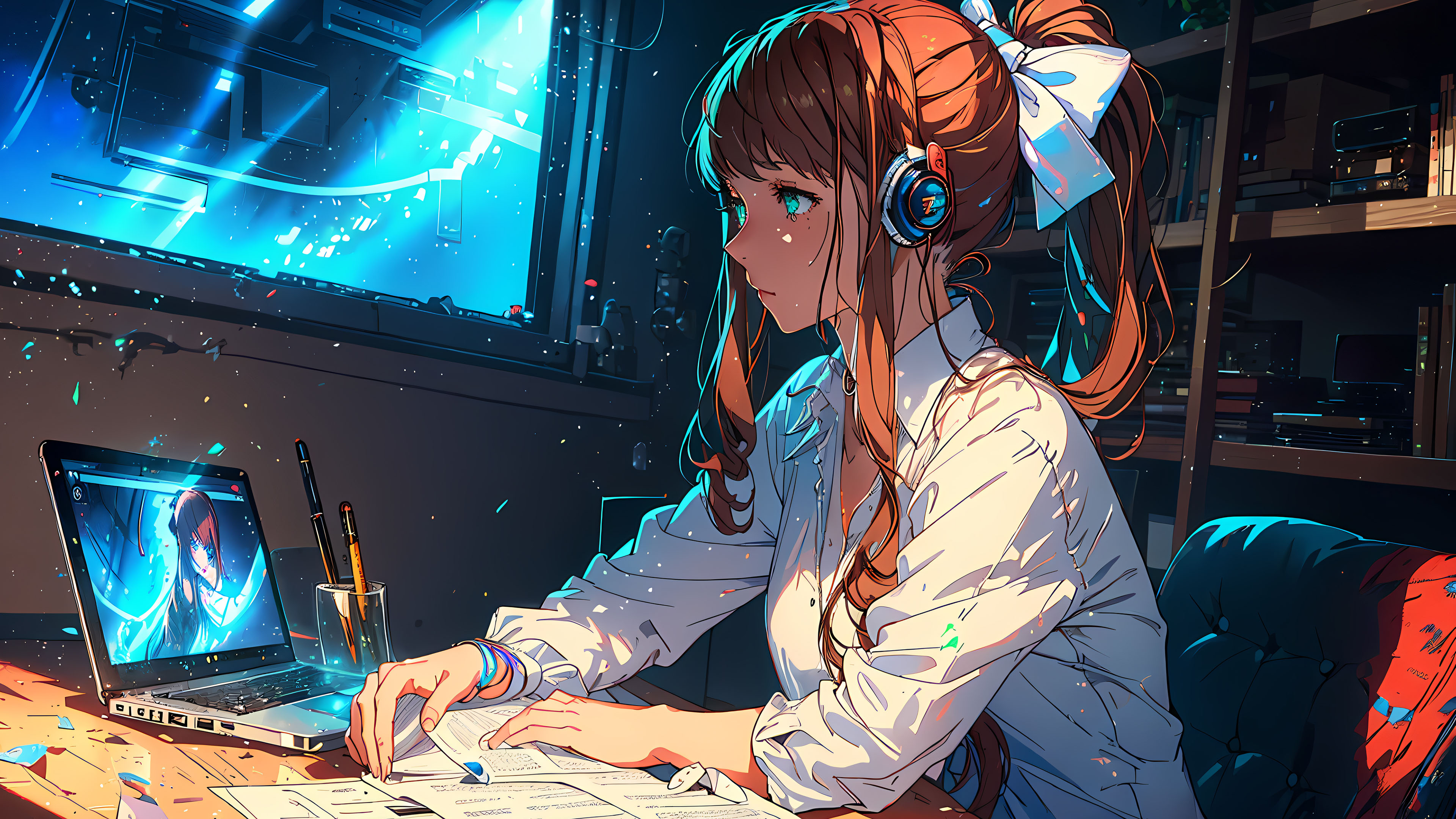 心跳文学部,莫妮卡,沉思