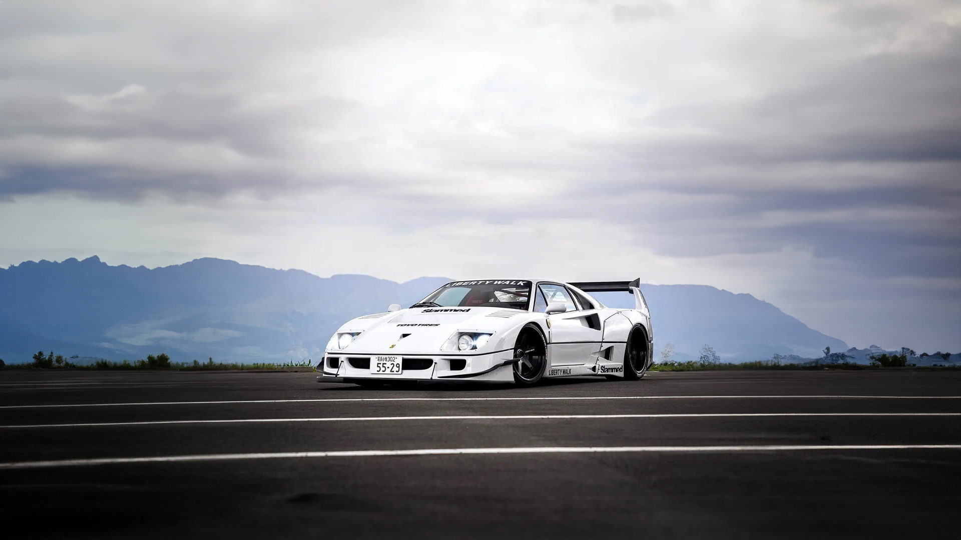 赛车,跑车,尾翼