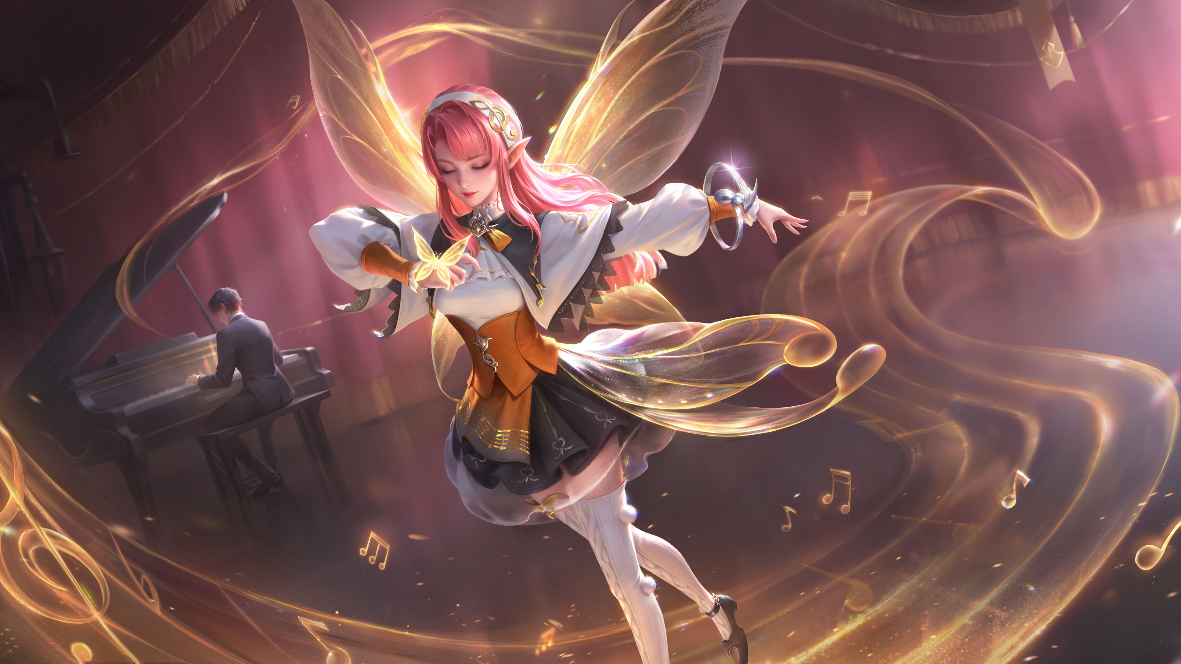 王者荣耀,艾琳,流音漫舞