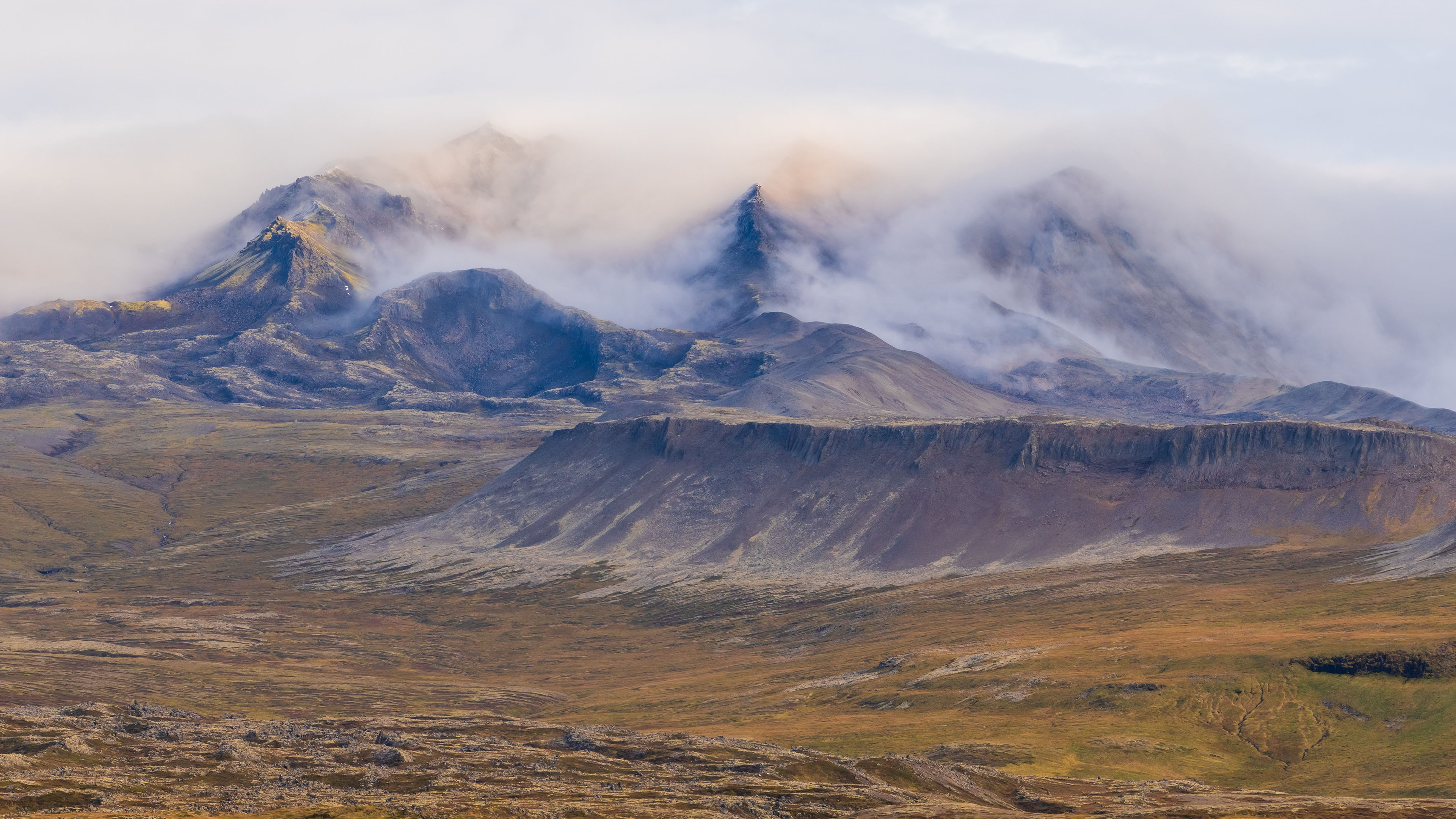 自然风光,山峰,高原