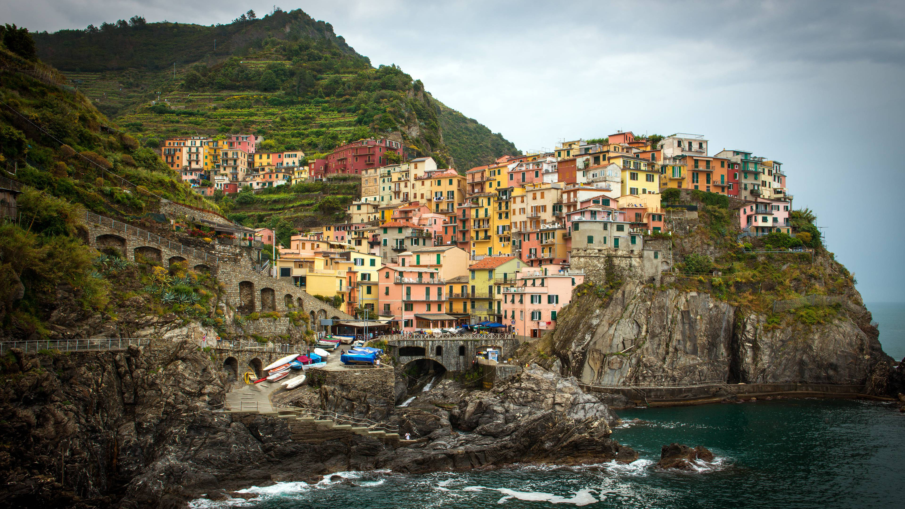 海洋,五渔村,意大利