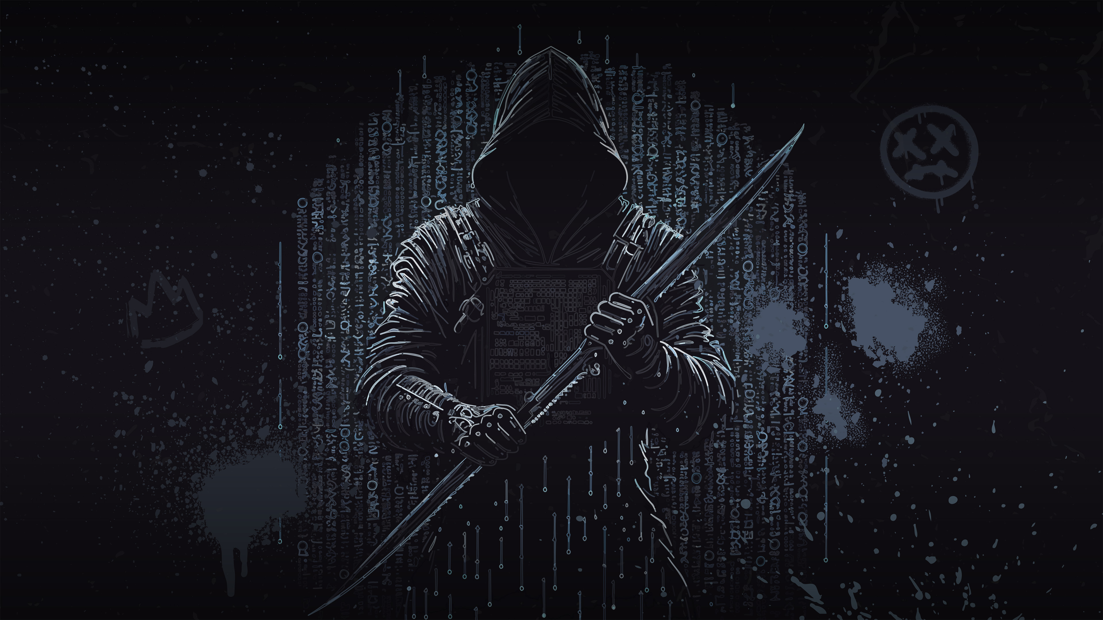 科技,黑客,数字,刺客