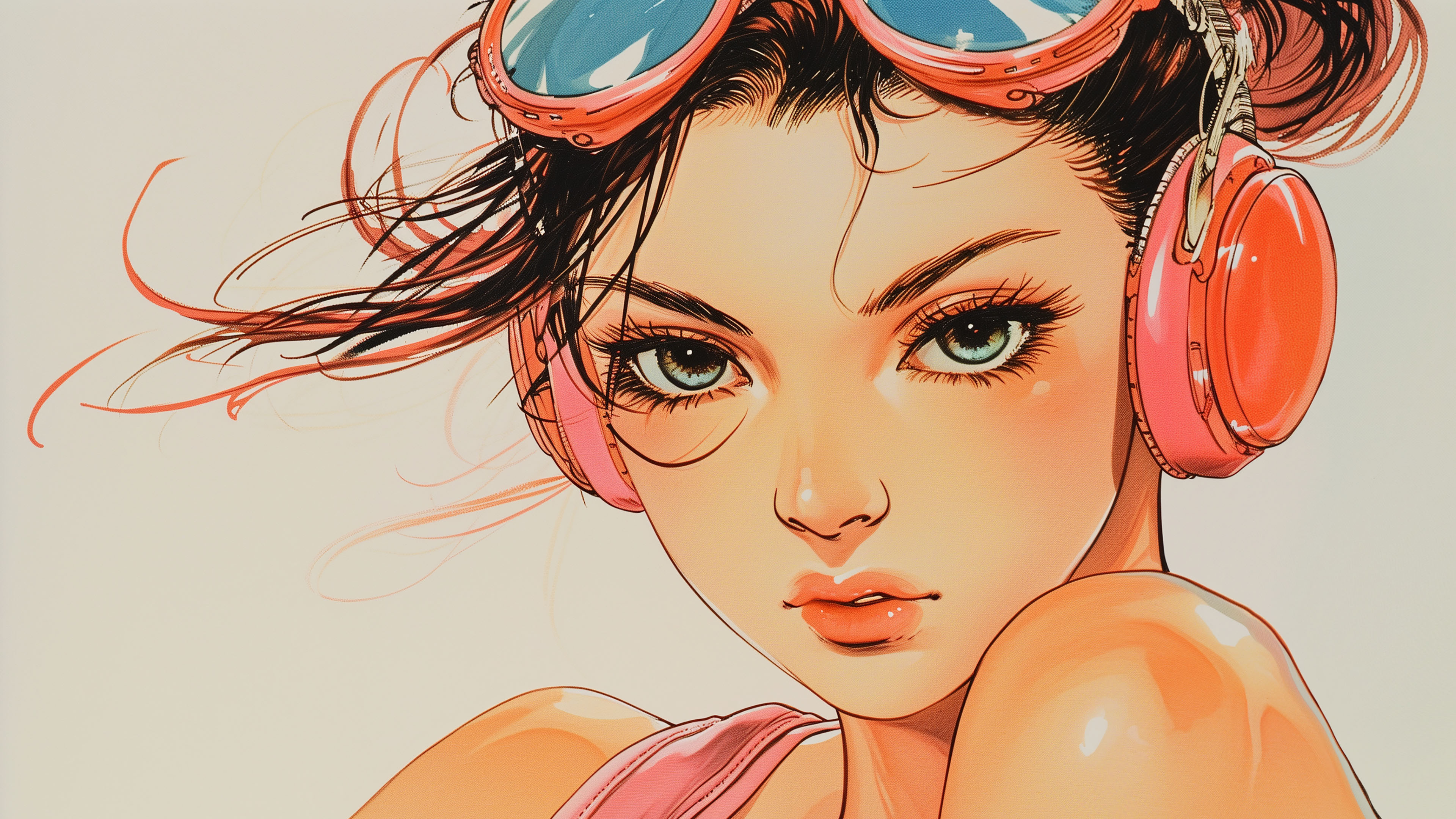 耳机,复古风,迷人,万人迷