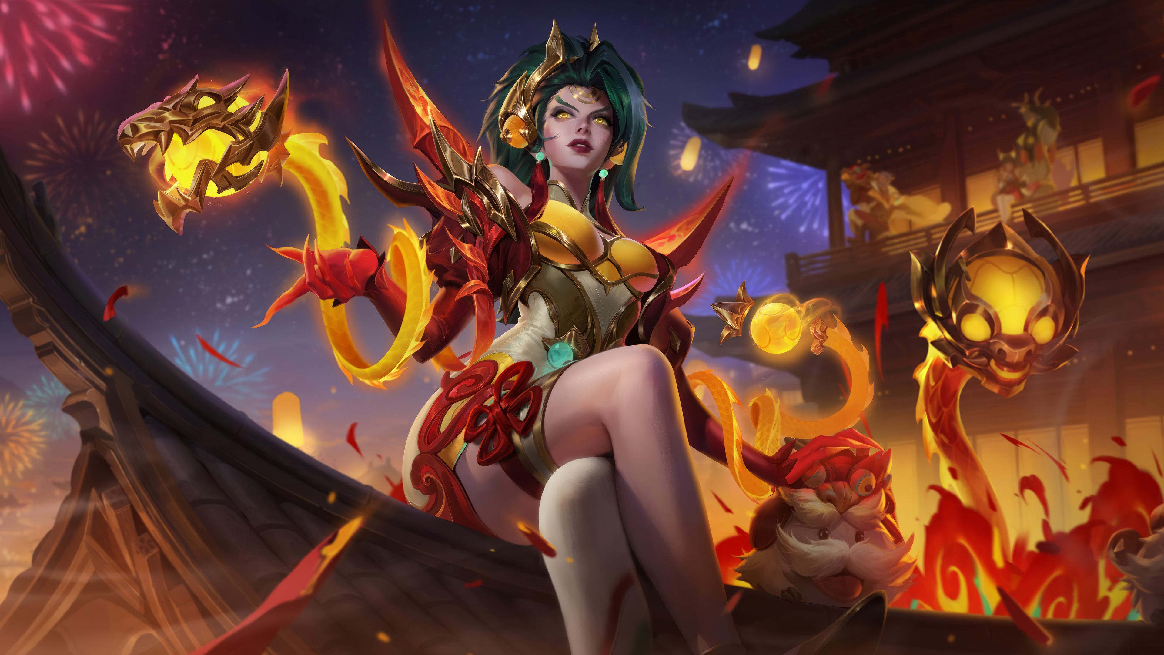 英雄联盟,LOL,新年,龙