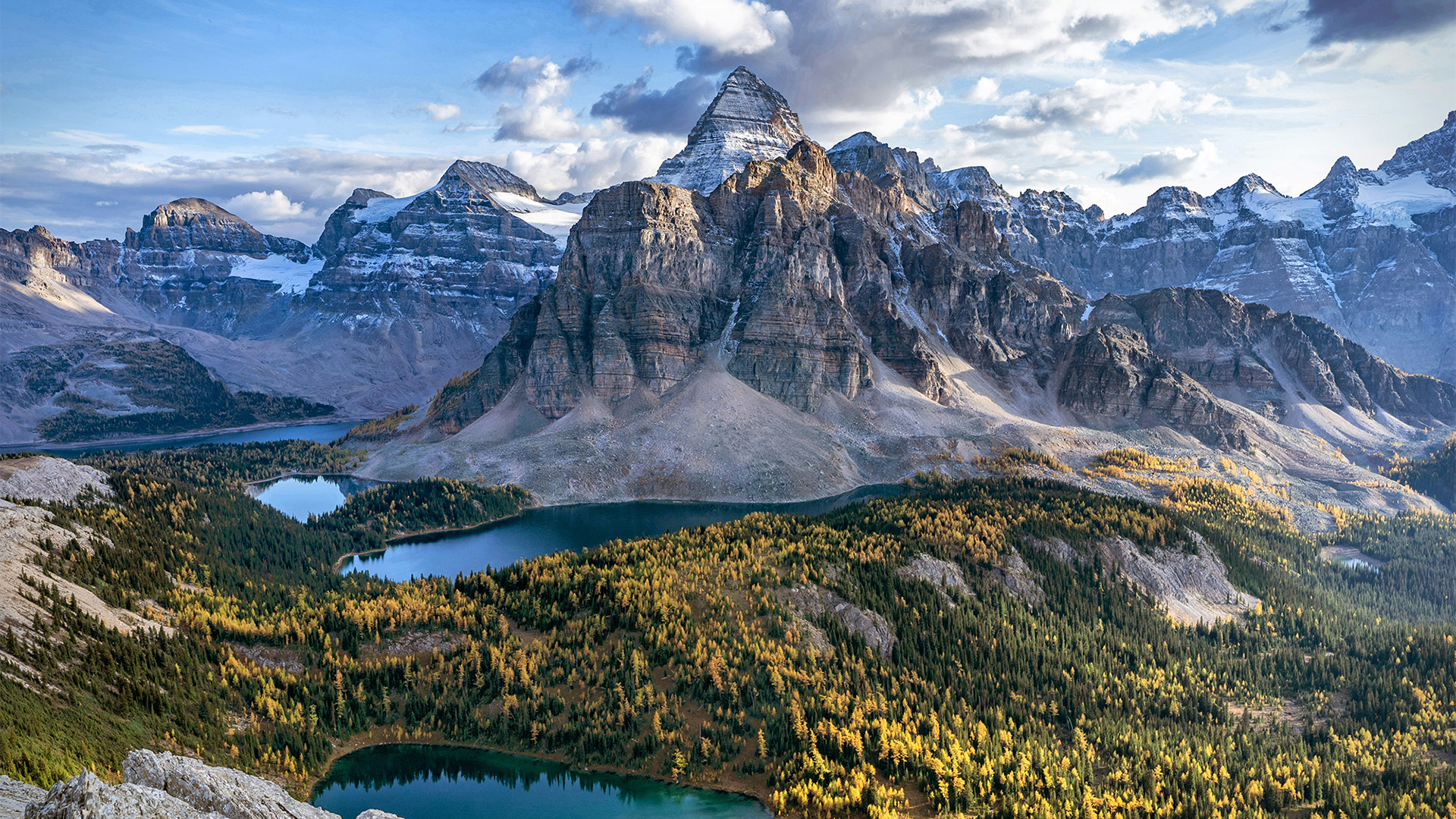 自然风光,雪山,山脉,森林