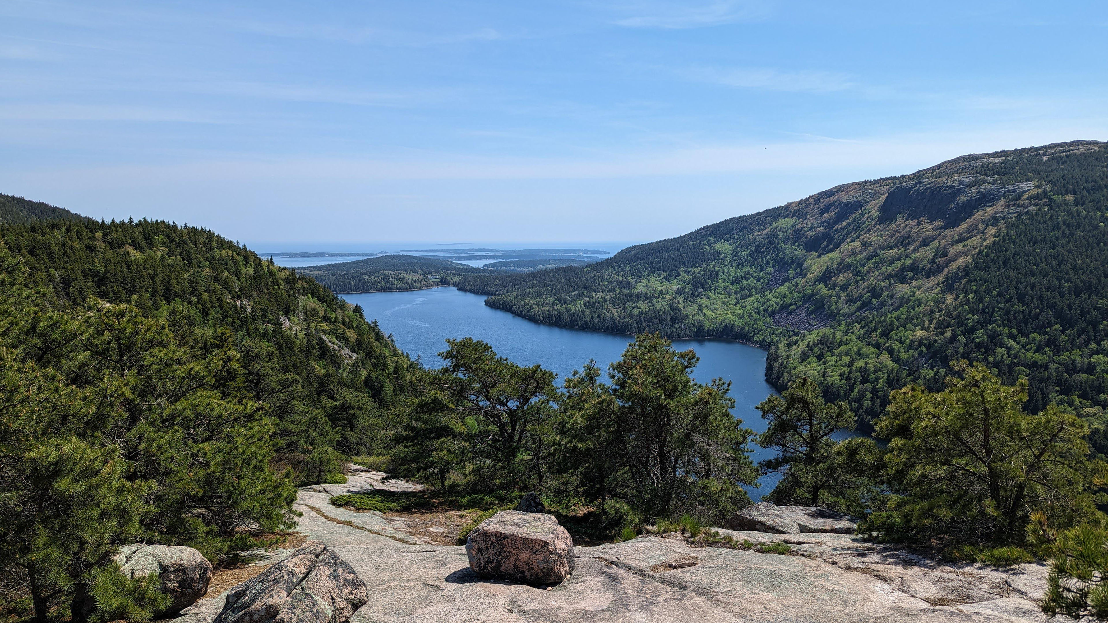自然风光,树林,海天