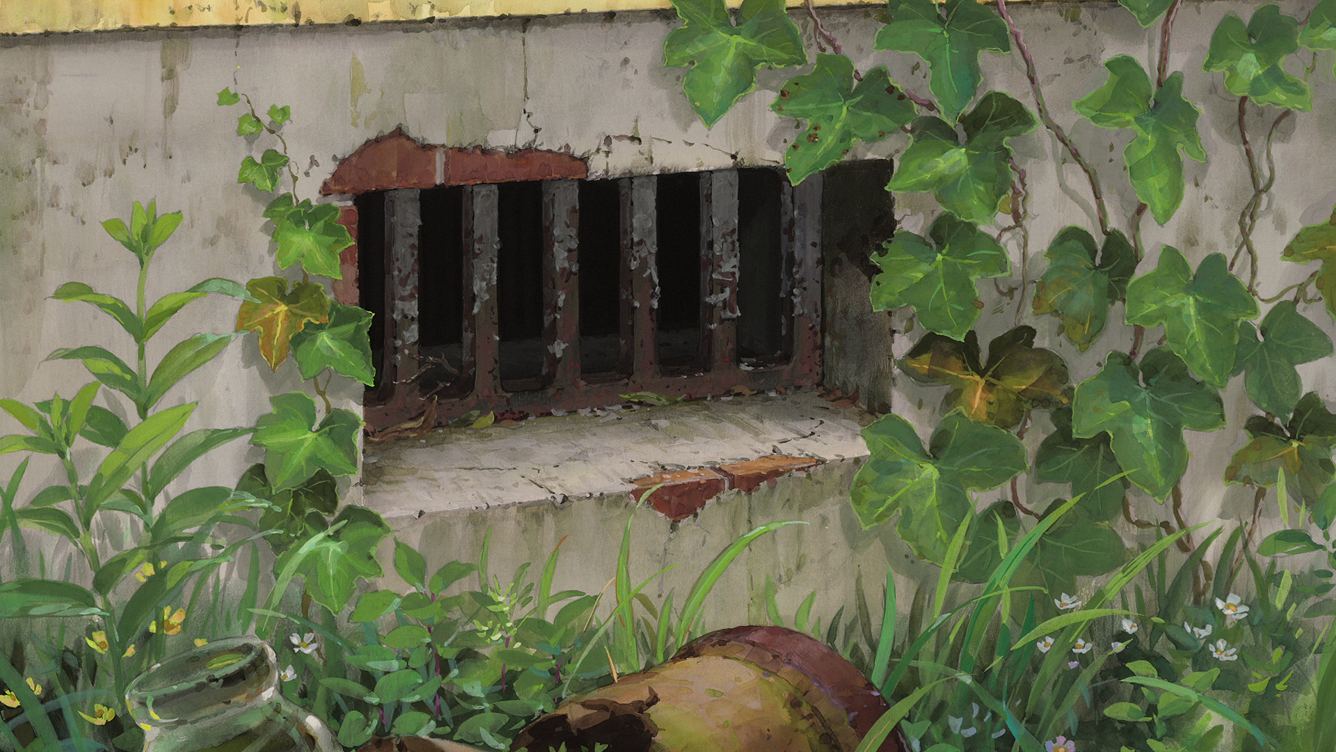 角落,草丛,废旧