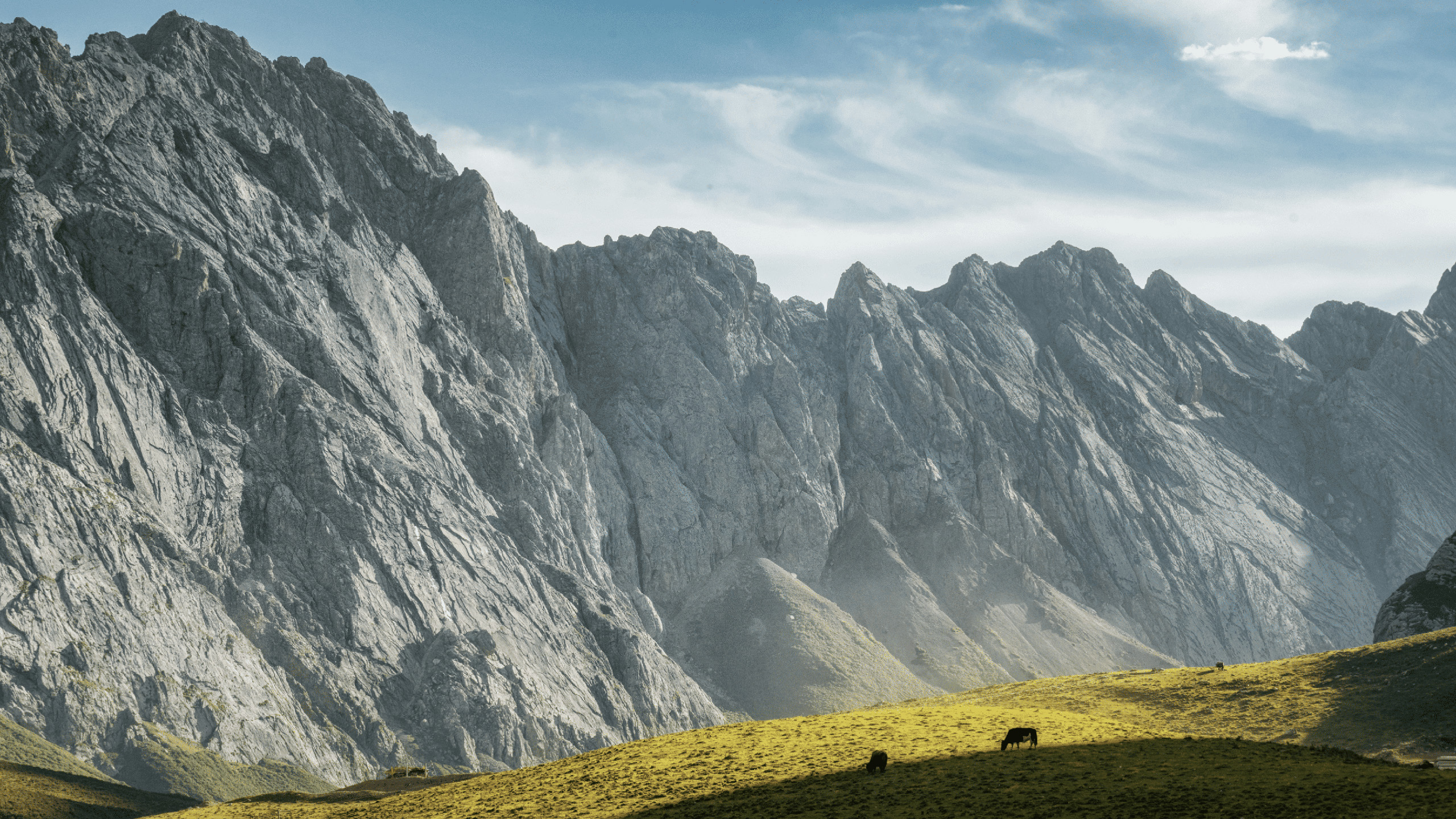 自然风光,雪山,高原,山坡