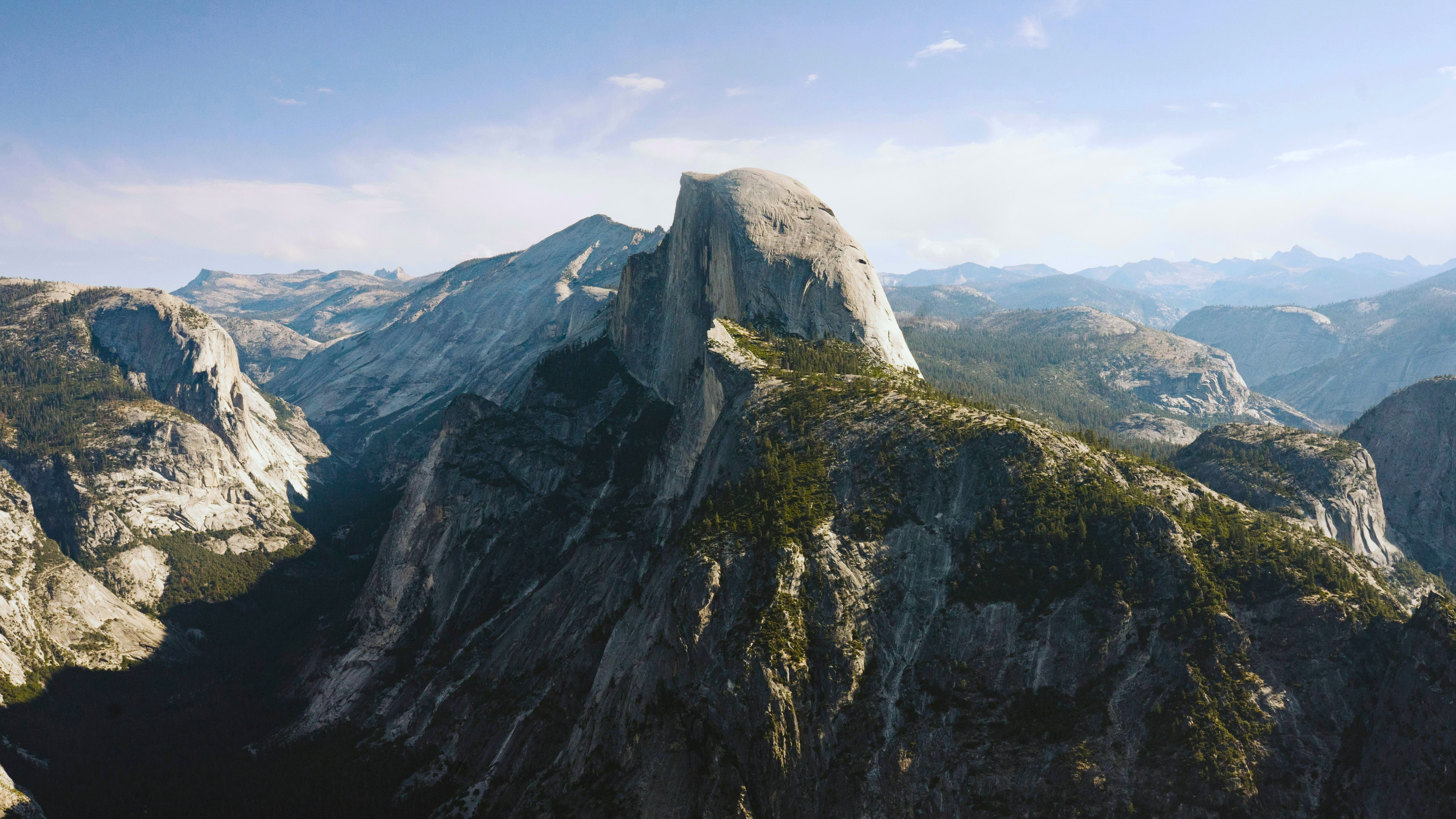 山顶,山脉,大石头