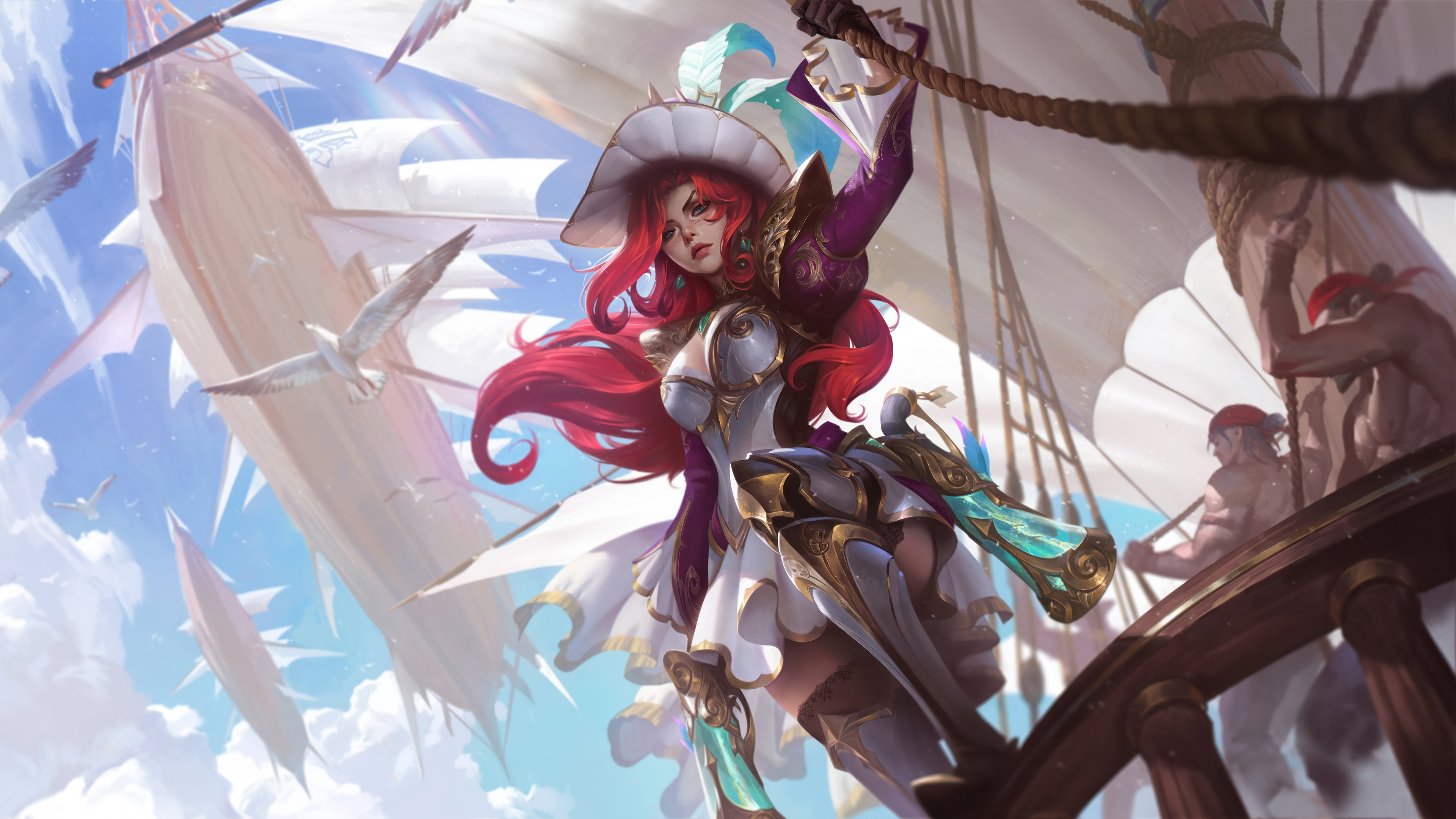 英雄联盟,LOL,赏金猎人,海盗