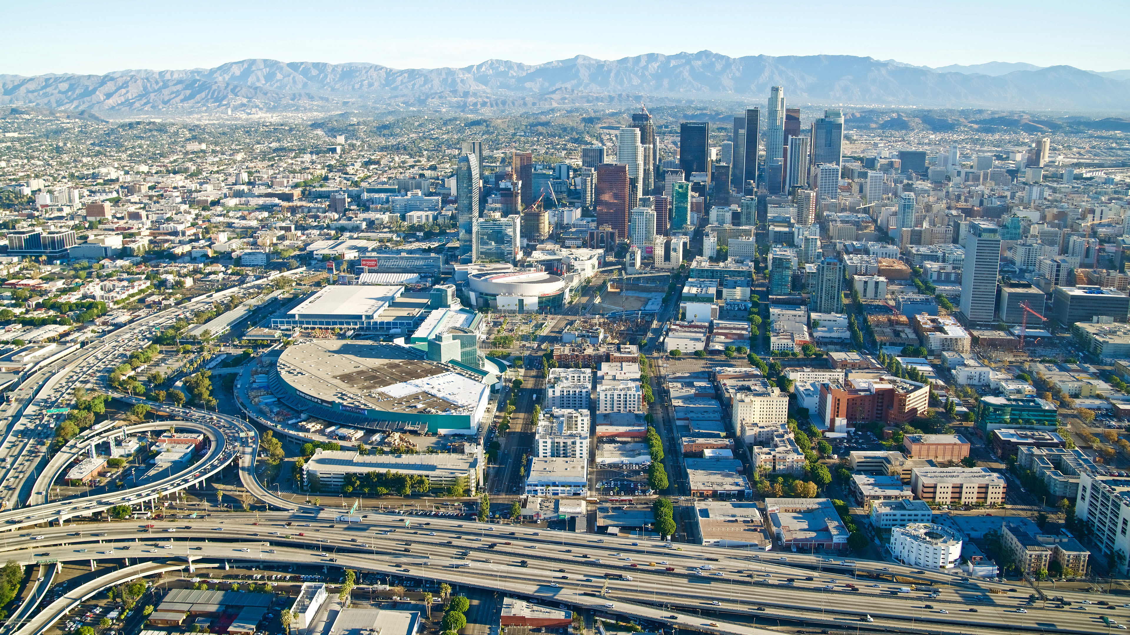 洛杉矶,城市,立交桥