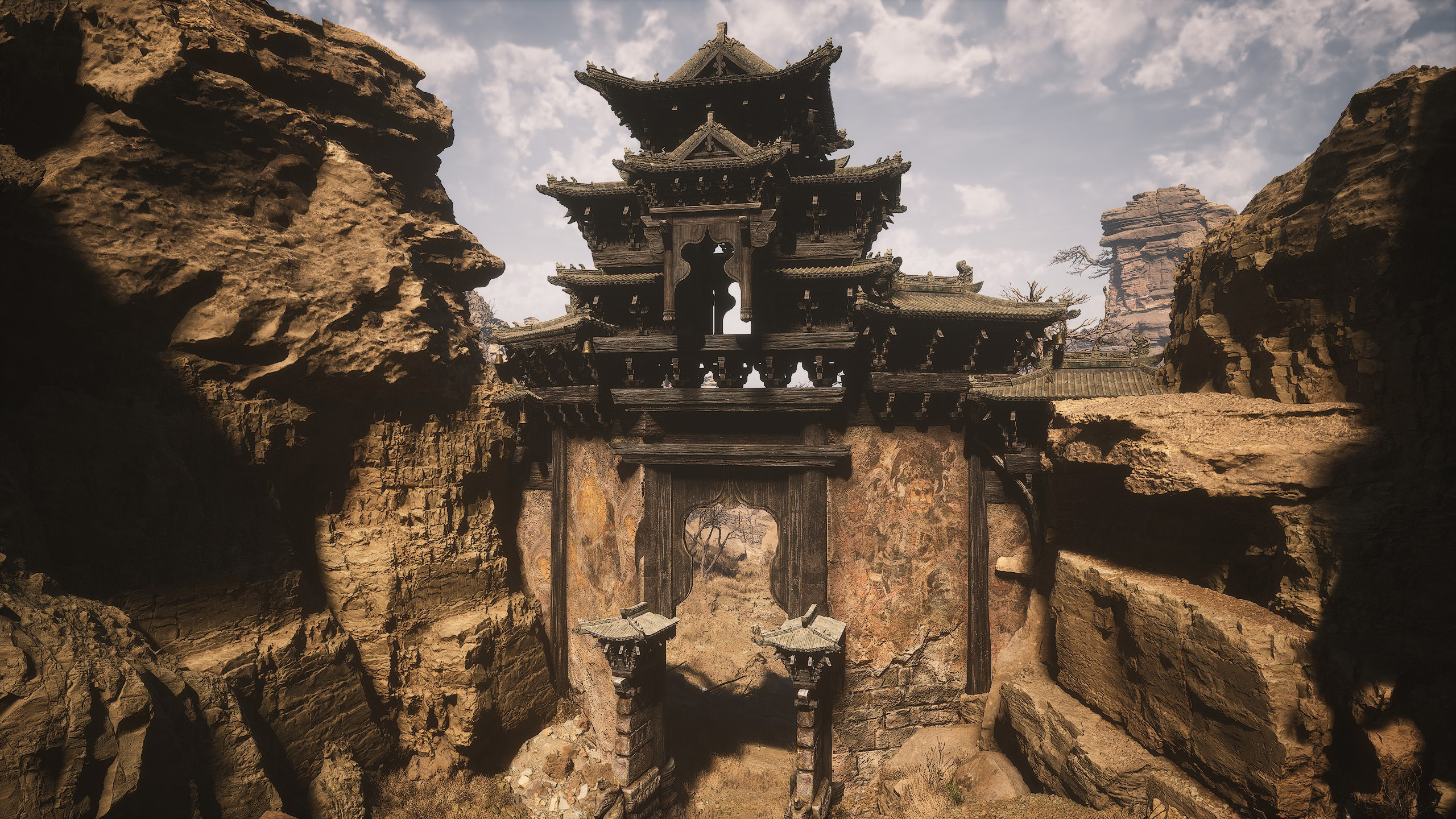 黑神话,悟空,黄风谷,牌坊