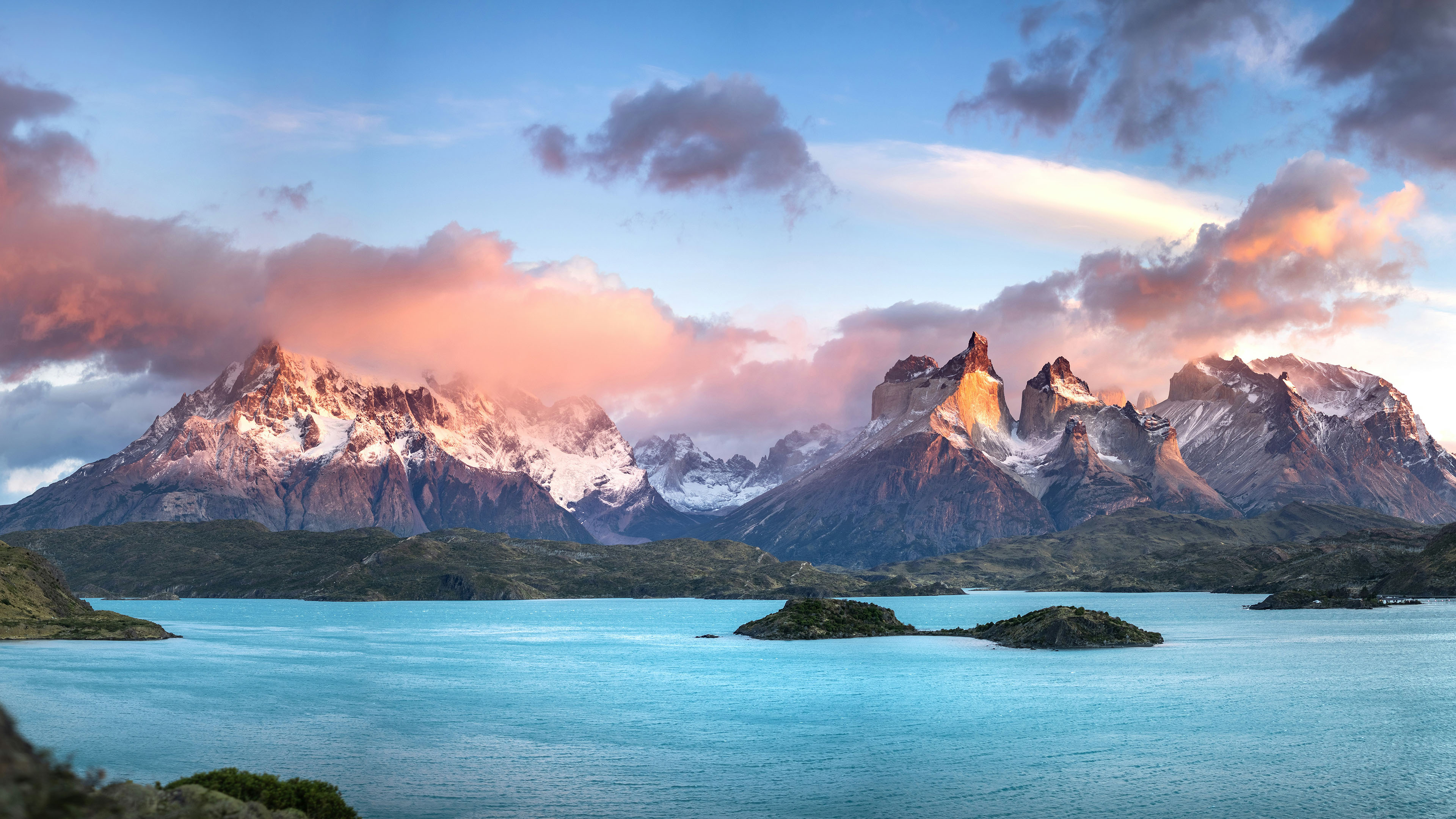 雪山,湖泊,神秘