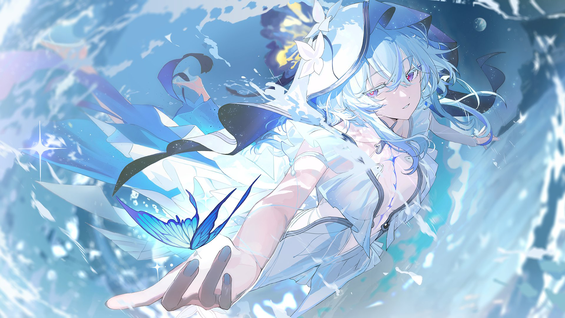 鸣潮,手机游戏,蝴蝶,海洋