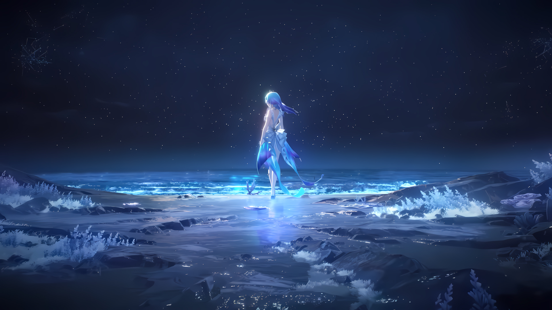 手机游戏,鸣潮,冰原