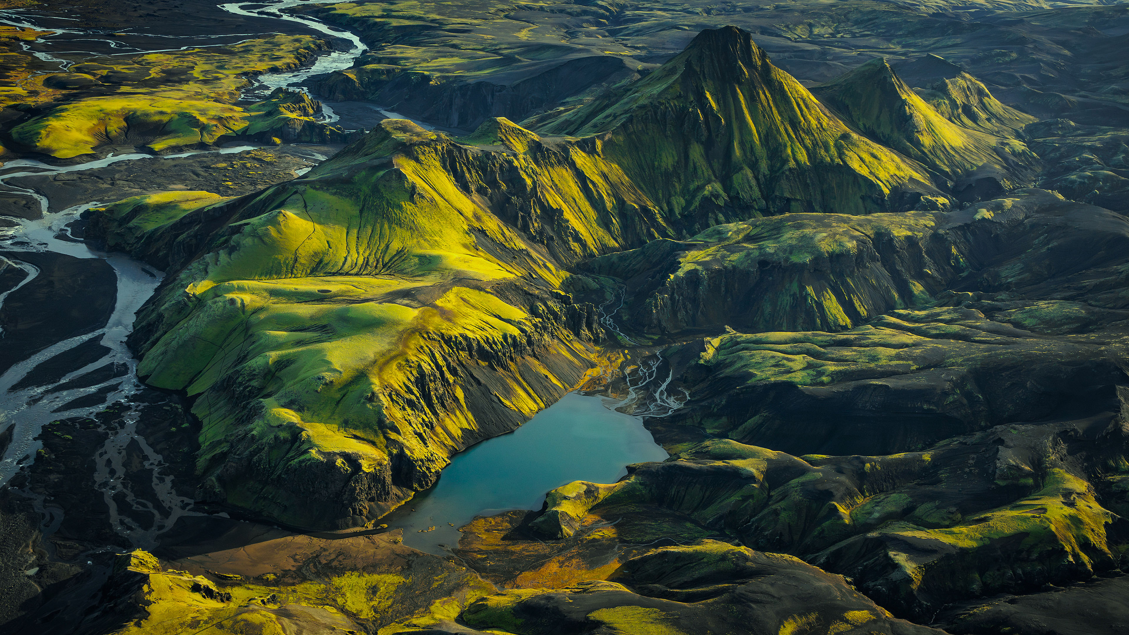 自然风光,山川,峡谷,河流