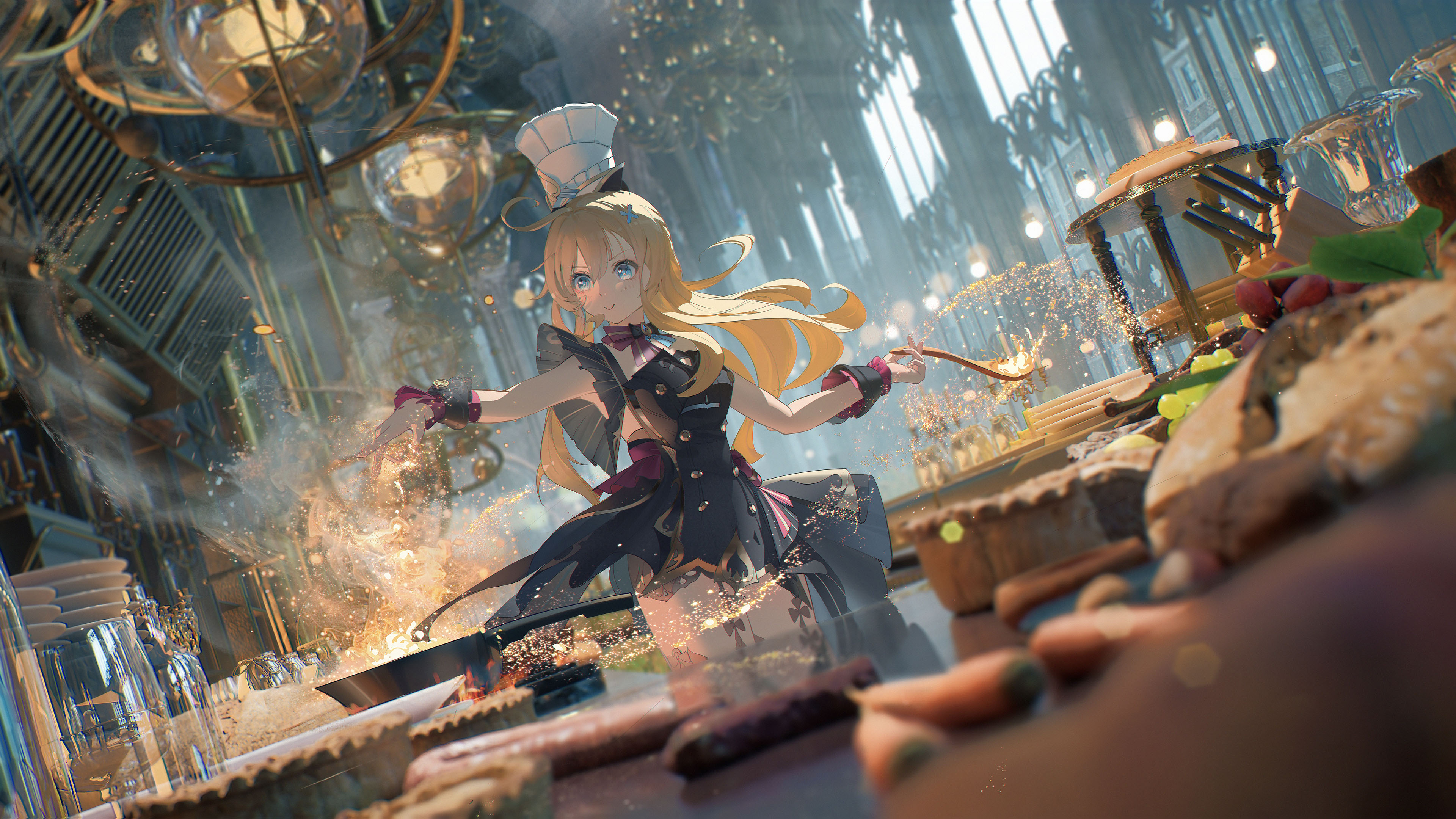 厨师,魔法,烹饪,料理