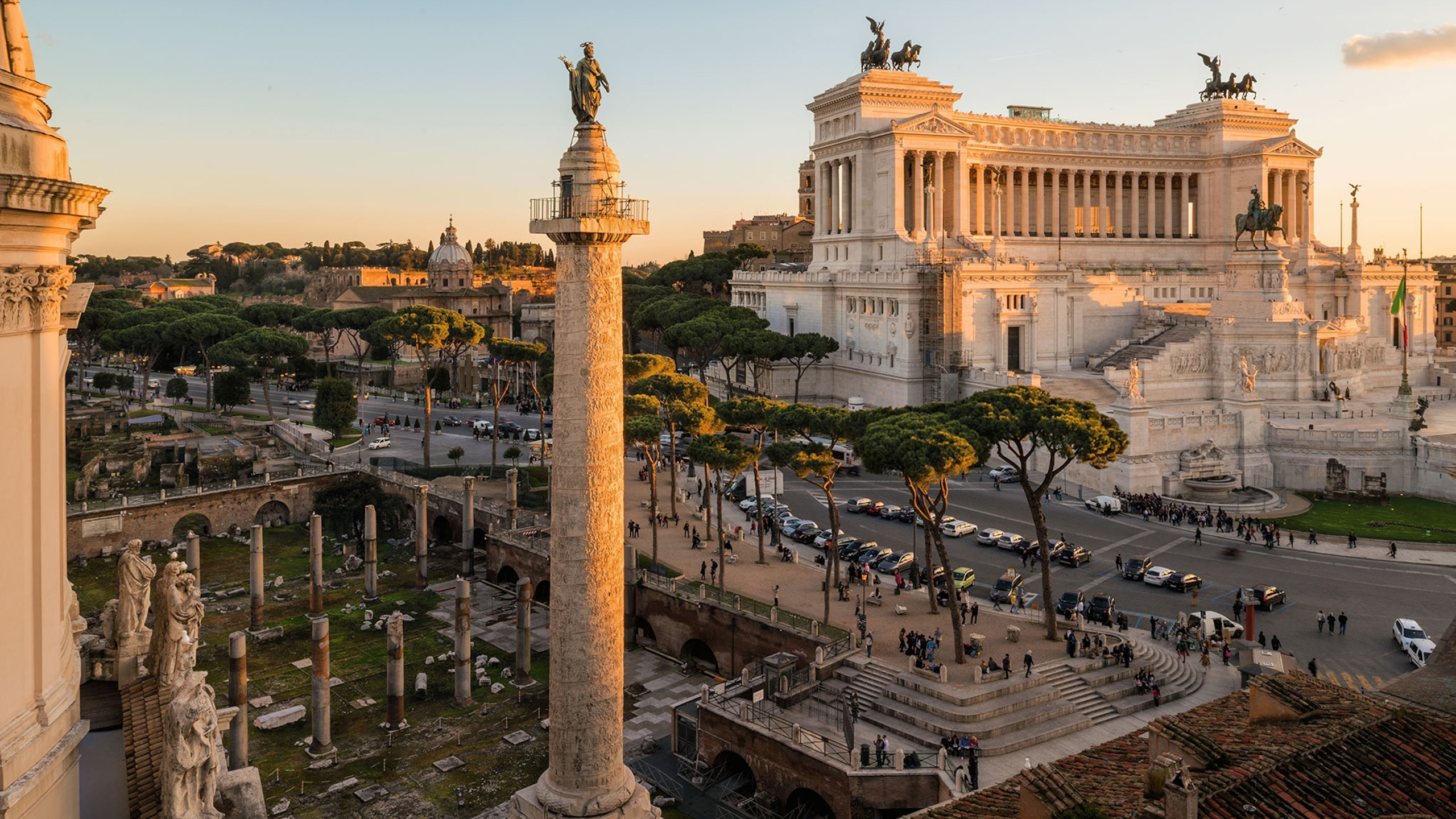 城市,意大利,罗马,雕像