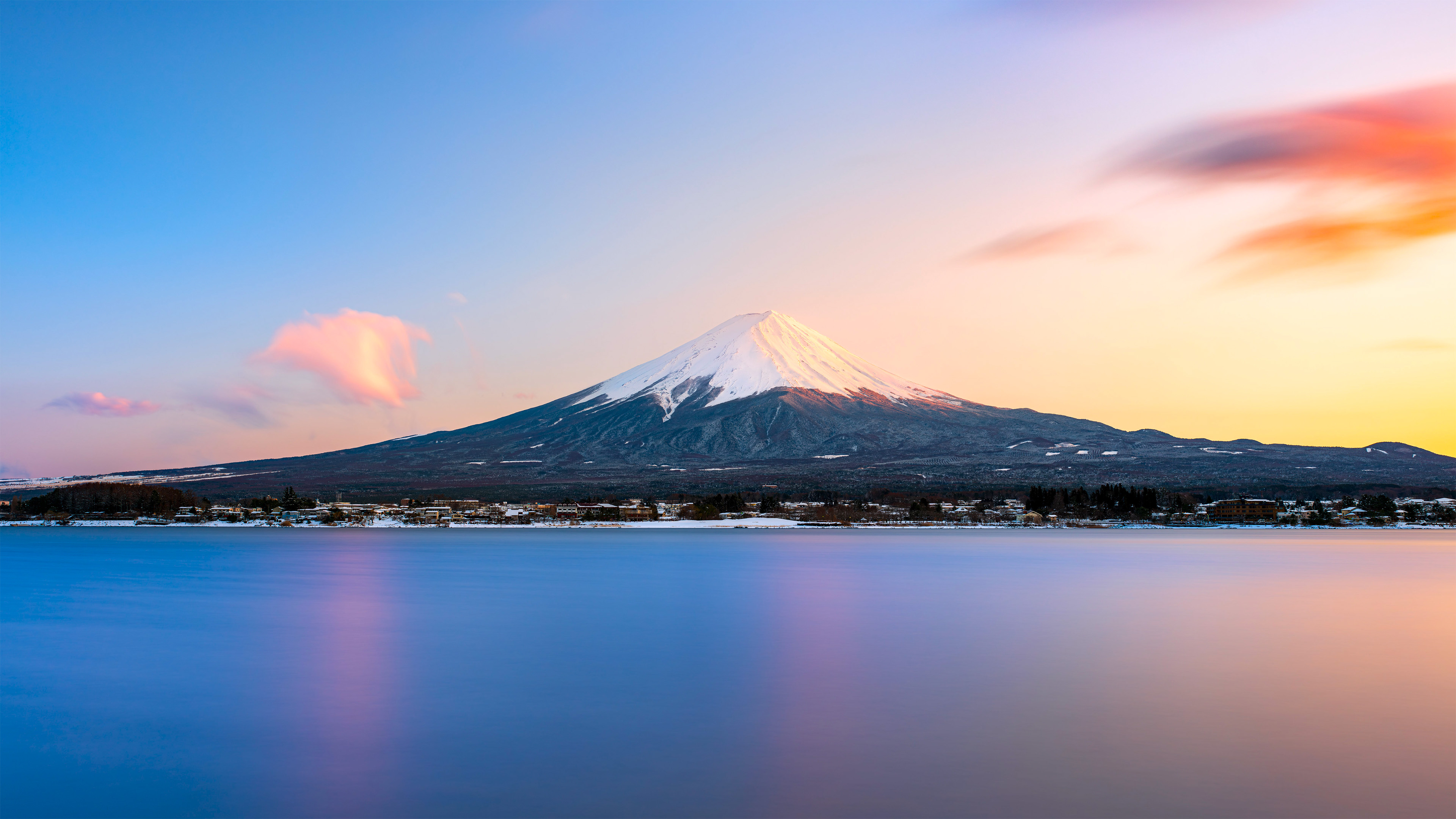 富士山,火山,奇观,大海