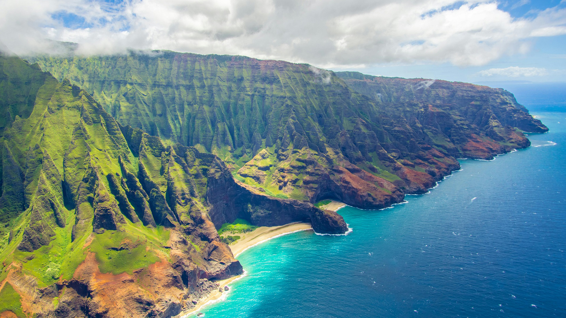夏威夷,山脉,海岛