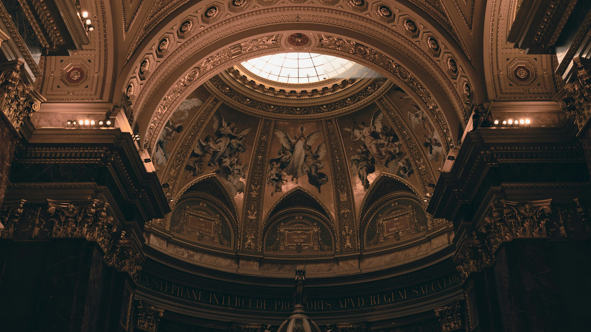 教堂,屋顶,壮观