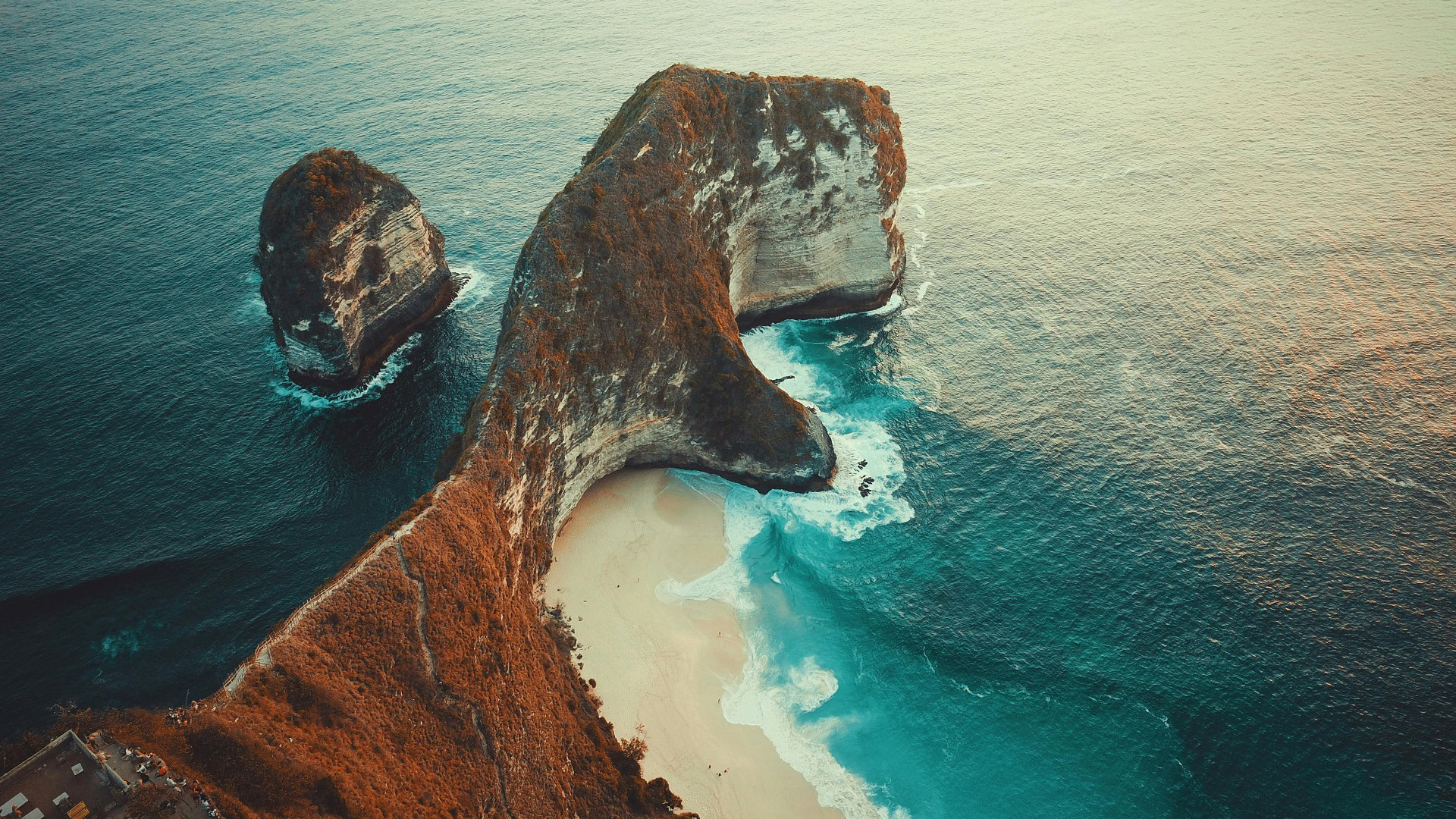 海洋天堂,礁石,海浪