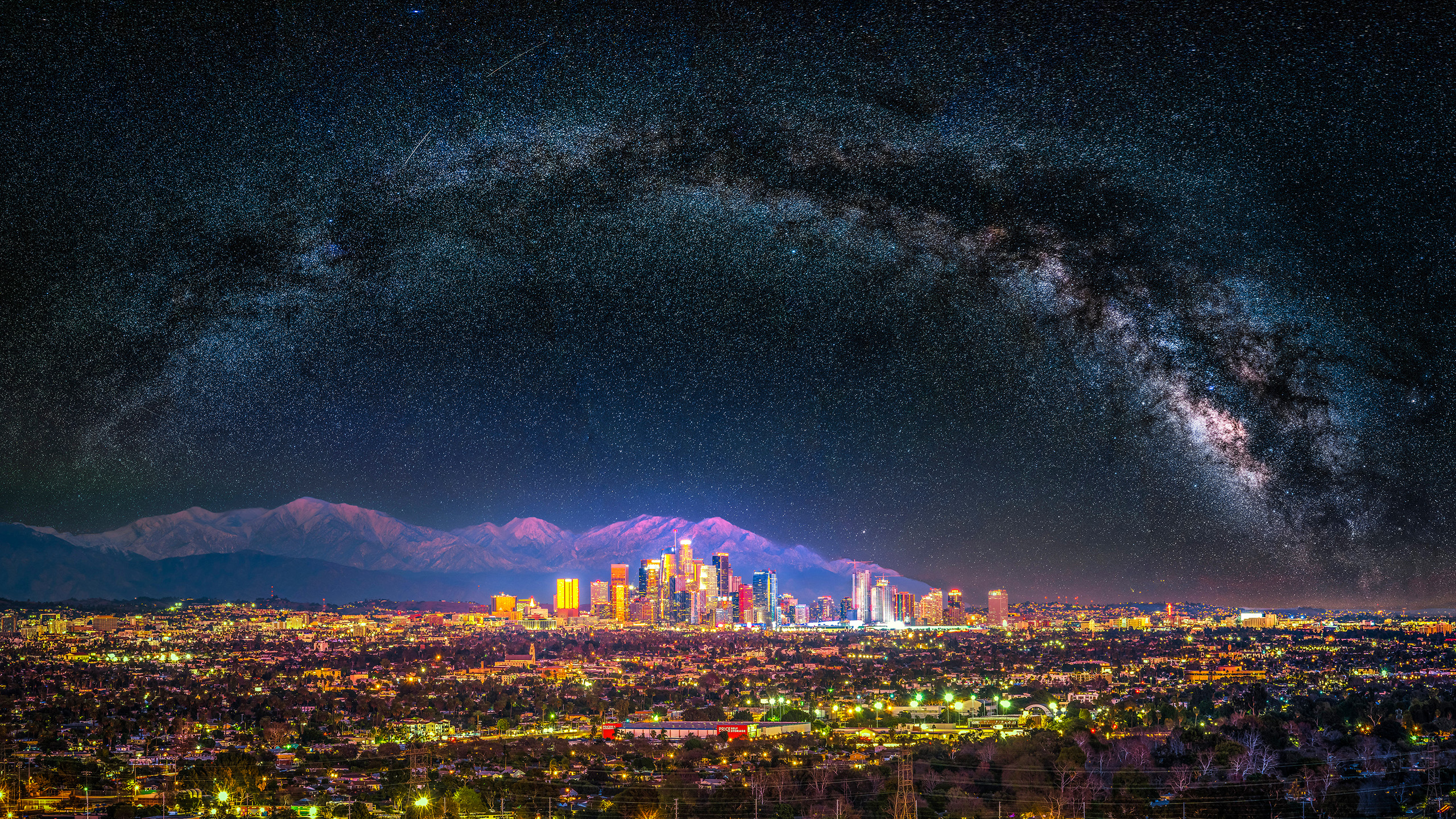 奇幻梦境,城市,星云