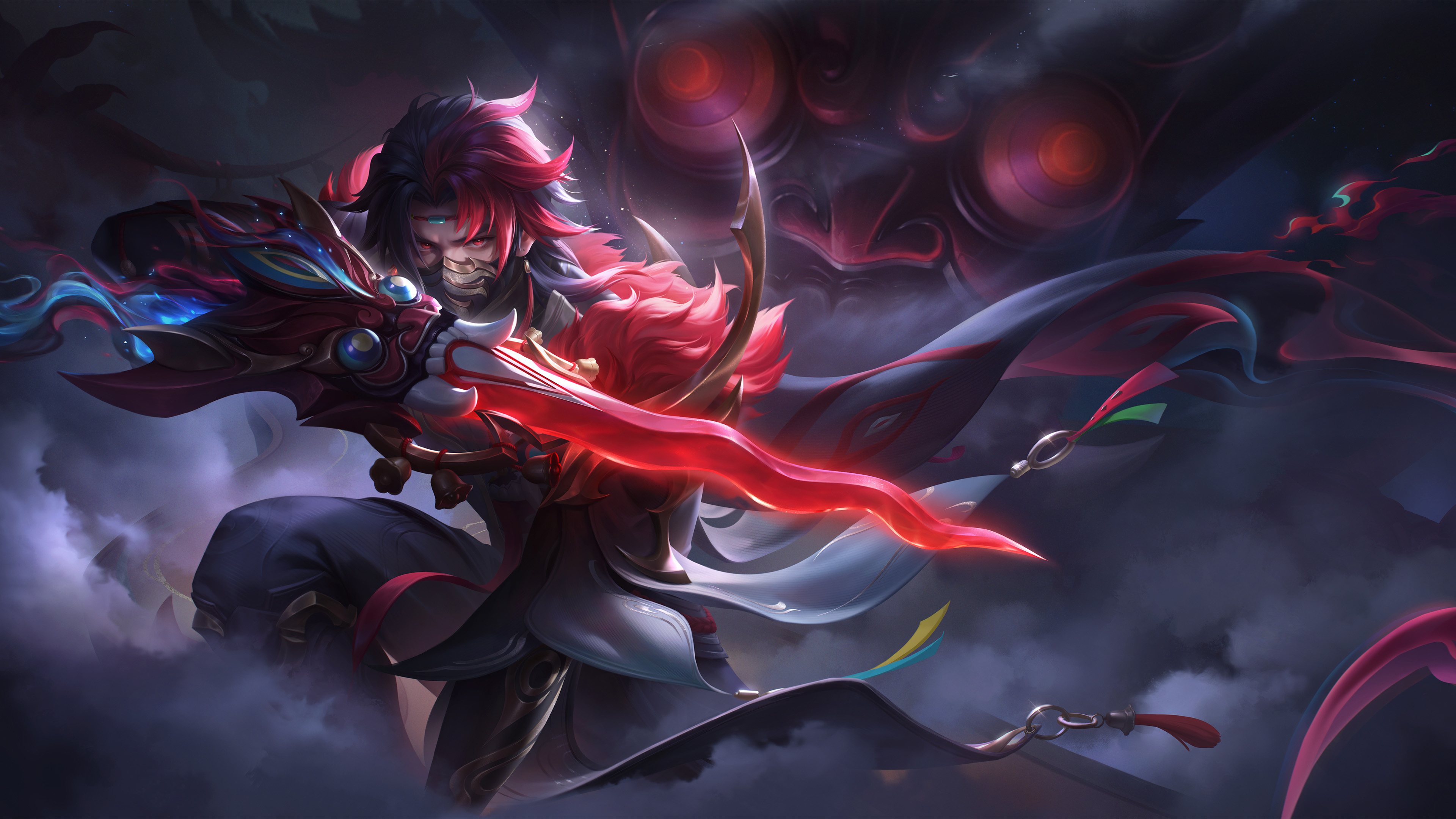 兰陵王,傩神伺,王者荣耀