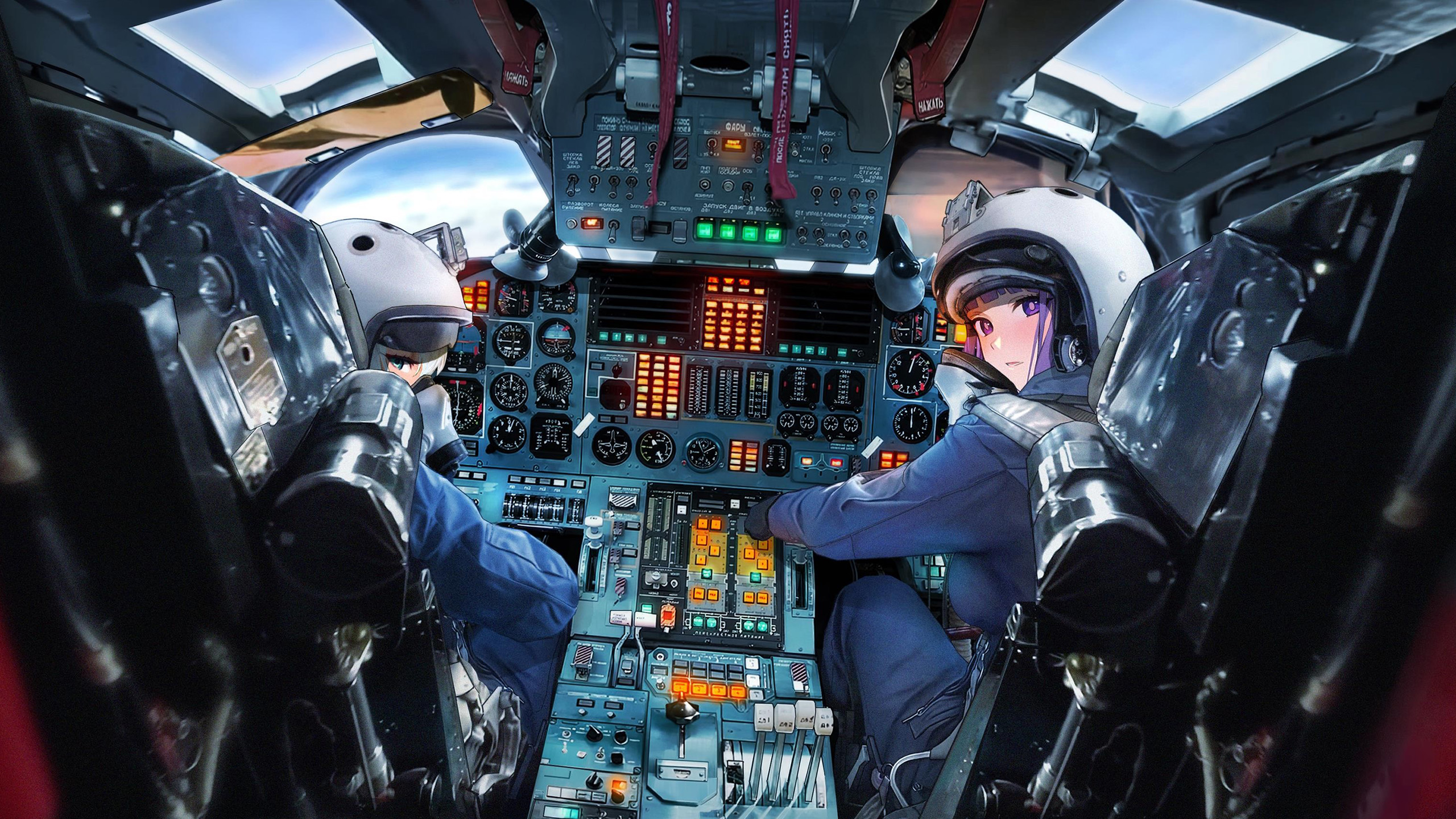 飞机,驾驶,飞行员