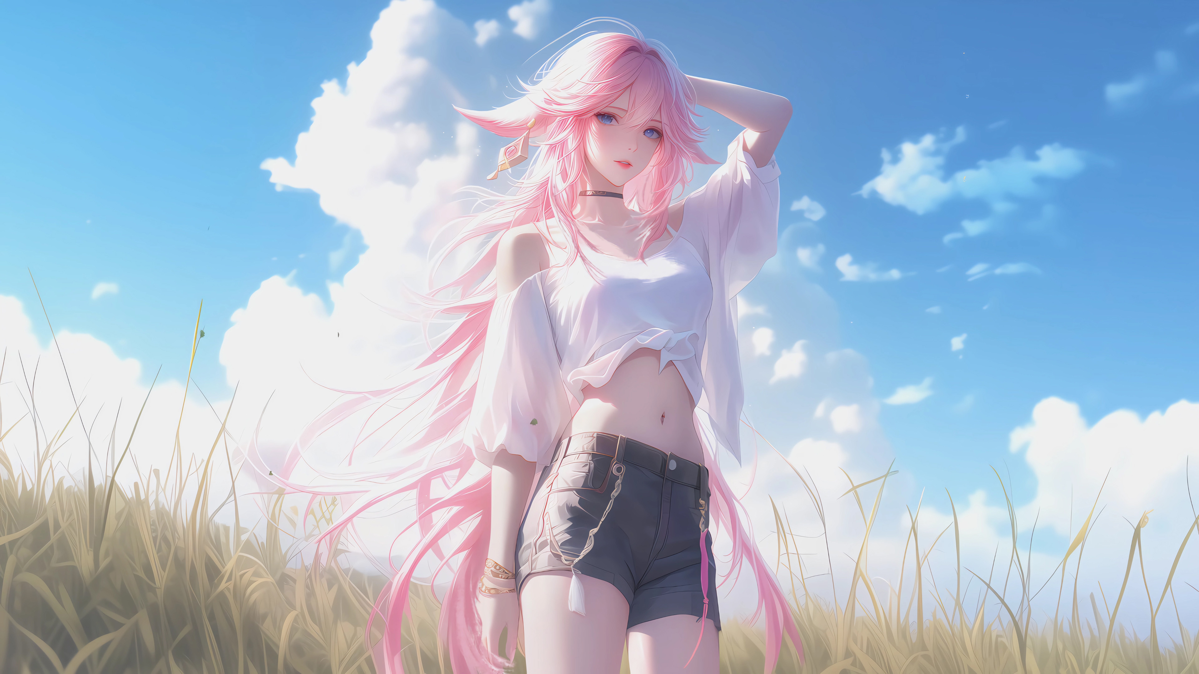 原神,郊外,八重神子